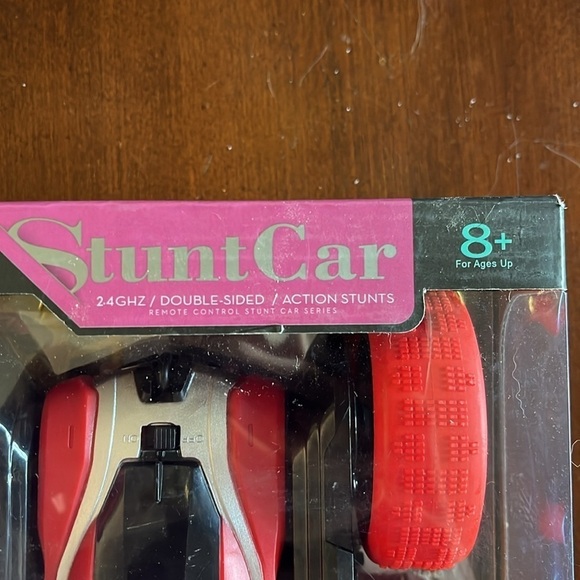 Brand New Remote Control Stunt Car Double-Sided 4 Wheel Drive Music Lights Red - Picture 5 of 16